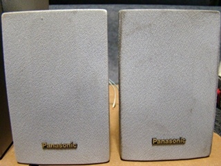 USED RV/MOTORHOME PANASONIC 4 PC SPEAKERS AND SUB (SILVER) FOR SALE