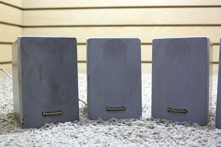 USED SET OF 4 PANASONIC SPEAKERS FOR SALE