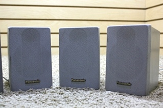 USED SET OF 4 PANASONIC SPEAKERS FOR SALE