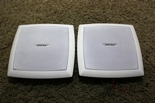 USED SET OF 2 BOSE SPEAKERS MOTORHOME ELECTRONICS FOR SALE