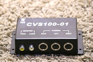 USED MOTORHOME CVS100-01 CAMERA SWITCH BOX RV PARTS FOR SALE